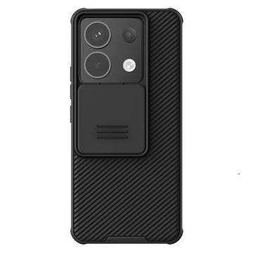 Xiaomi Redmi Note 13 Pro/Poco X6 Nillkin CamShield Prop Hybrid-deksel - Svart