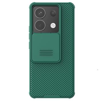 Xiaomi Redmi Note 13 Pro/Poco X6 Nillkin CamShield Prop Hybrid-deksel - Grønn