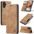 Xiaomi Redmi Note 13 Pro+ Caseme 013 Series Lommebok-deksel - Brun