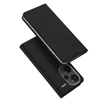 Xiaomi Redmi Note 13 Pro+ Dux Ducis Skin Pro Flip-deksel - Svart