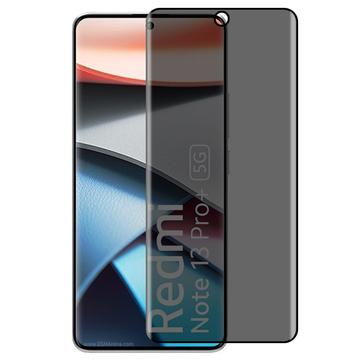 Xiaomi Redmi Note 13 Pro+ Privacy Full Cover Beskyttelsesglass - Svart Kant