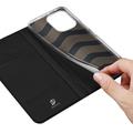 Xiaomi Redmi Note 14 Dux Ducis Skin Pro Flip-deksel - Svart