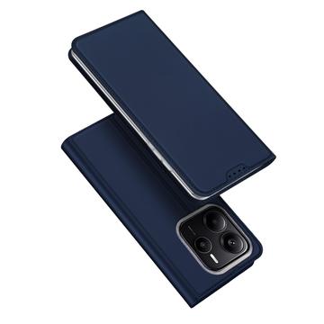 Xiaomi Redmi Note 14 Dux Ducis Skin Pro Flip-deksel - Blå