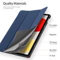 Xiaomi Redmi Pad SE Dux Ducis Domo Tri-Fold Smart Folio-etui - Blå