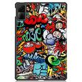 Xiaomi Redmi Pad SE Tri-Fold Series Smart Folio-etui - Graffiti