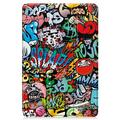 Xiaomi Redmi Pad SE Tri-Fold Series Smart Folio-etui - Graffiti