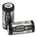 Xtar R-CR123/16340 oppladbart batteri 650 mAh