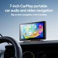 Yesido KM17 Multimedia-spiller for bil med CarPlay, Android Auto - 7"