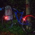 ZTTO WR03 Bright Bike Tail LED-lampe bak på sykkelen Lommelykt Sikkerhetsvarsling Baklys - Rød