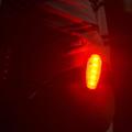 ZTTO WR03 Bright Bike Tail LED-lampe bak på sykkelen Lommelykt Sikkerhetsvarsling Baklys - Rød