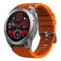 Zeblaze Stratos 3 Smartwatch m. GPS, Ultra HD AMOLED-skjerm - Oransje