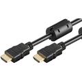 Goobay HDMI 2.0 Kabel med Ethernet - Ferrit Kjerne