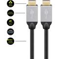 Goobay Plus HDMI 2.0-kabel med Ethernet - 2m