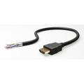 Goobay HDMI 2.0-kabel med Ethernet - 1,5 m - Svart