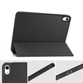 iPad (2022) Tech-Protect SmartCase Pen Tri-Fold Folio-deksel - svart