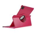 iPad Air 11 (2024) 360 Roterende Folio-etui - Varm rosa