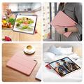 iPad Air 13 (2024) Dux Ducis Domo Tri-Fold Smart Folio-etui - Rosa