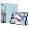 iPad Air 13 (2024) Dux Ducis Toby Tri-Fold Smart Folio-etui - Baby Blå