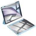 iPad Air 13 (2024) Dux Ducis Toby Tri-Fold Smart Folio-etui - Baby Blå