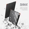 iPad Air 13 (2024) Dux Ducis Toby Tri-Fold Smart Folio-etui - Svart