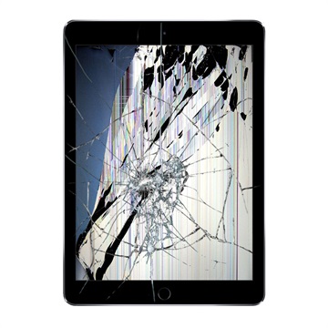 iPad Air 2 Reparasjon av LCD-Display og Glass - Svart