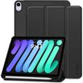 iPad Mini 2021/2024 Tech-Protect SmartCase Pen Tri-Fold Folio-deksel - svart