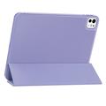 iPad Pro 11 (2024) Tech-Protect SmartCase Pen Tri-Fold Folio-deksel - Violet