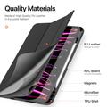 iPad Pro 13 (2024) Dux Ducis Domo Tri-Fold Smart Folio-etui - Svart