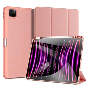 iPad Pro 13 (2024) Dux Ducis Domo Tri-Fold Smart Folio-etui - Rosa