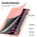 iPad Pro 13 (2024) Dux Ducis Domo Tri-Fold Smart Folio-etui - Rosa