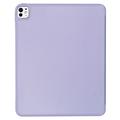 iPad Pro 13 (2024) Tech-Protect SmartCase Pen Tri-Fold Folio-deksel - Violet