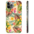 iPhone 11 Pro Max TPU-deksel - Rosa Blomster