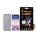 iPhone 11/XR PanzerGlass Case Friendly CamSlider Privacy Skjermbeskytter Panzerglass - svart kant