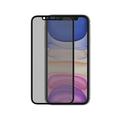 iPhone 11/XR PanzerGlass Case Friendly CamSlider Privacy Skjermbeskytter Panzerglass - svart kant