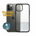 iPhone 12/12 Pro PanzerGlass ClearCase Antibakteriell Deksel - Svart / Klar