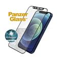 iPhone 12 Mini PanzerGlass Case Friendly Swarovski CamSlider Skjermbeskyttere Panzerglass - Svart Kant