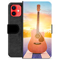 iPhone 12 mini Premium Lommebok-deksel - Gitar
