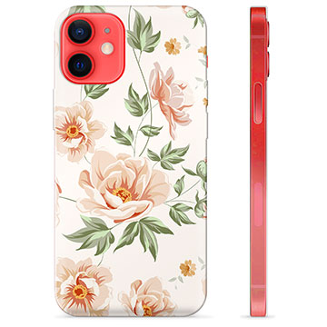 iPhone 12 mini TPU-deksel - Floral