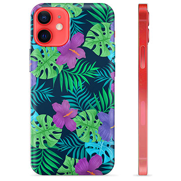 iPhone 12 mini TPU-deksel - Tropiske Blomster