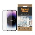 iPhone 14 Pro Max PanzerGlass Ultra-Wide Fit Anti-Reflective EasyAligner Skjermbeskyttere Panzerglass - Svart Kant