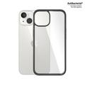 iPhone 13/14/15 PanzerGlass ClearCase Antibakteriell Deksel - Svart / Klar