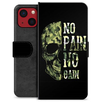 iPhone 13 Mini Premium Lommebok-deksel - No Pain, No Gain