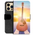 iPhone 13 Pro Max Premium Lommebok-deksel - Gitar
