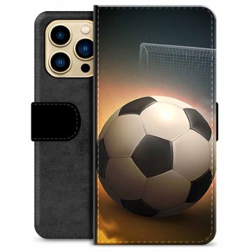 iPhone 13 Pro Max Premium Lommebok-deksel - Fotball