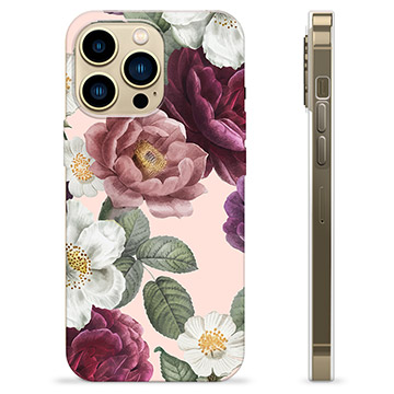 iPhone 13 Pro Max TPU-deksel - Romantiske Blomster