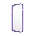 iPhone 13 Pro PanzerGlass ClearCase Antibakteriell Deksel - Lilla / Klar