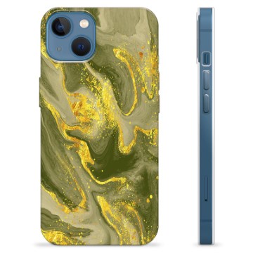 iPhone 13 TPU-deksel - Olivmarmor