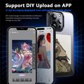 iPhone 13/14 DIY E-InkCase NFC-etui - Hvit