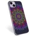 iPhone 14 Plus TPU-deksel - Fargerik Mandala