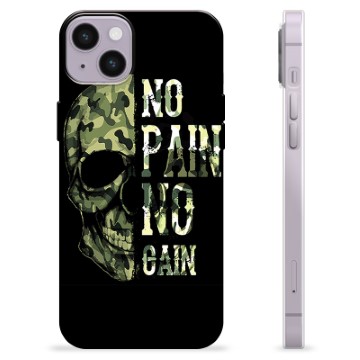 iPhone 14 Plus TPU-deksel - No Pain, No Gain